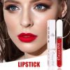 18 Color Optional Matte Velvet Lipstick Vivid Colour Non-Stick Cup Long Lasting Lip Glosses for Women Girl SK88