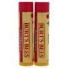 Watermelon Moisturizer Lip Balm Blister by Burts Bees for Unisex - 2 x 0.15 oz Lip Balm