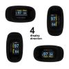 OLED Fingertip Pulse Oximeter Finger Blood Oxygen SpO2 PR Heart Rate Monitor