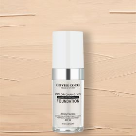 Concealing Foundation Temperature Change Skin Color (Option: 30ml)