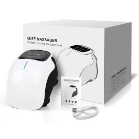 Vibration Hot Compress Intelligent Knee Massager (Option: English)