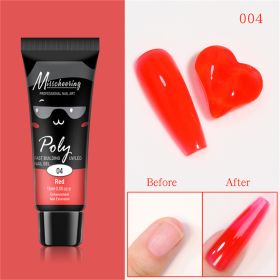 15ml a Piece Nail Crystal Fluorescent Extension Adhesive Without Paper Holder Painless Nail Extension Tool Phototherapy Nail Fluorescence Color Gel (Color: 4)