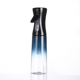 300Ml 200Ml Hair Spray Kappers Spray Empty Bottle Hervulbare Mist Fles Salon Kapper Tool Planten Zorg Water spuit (Capacity: 300ML, Color: Black Blue)