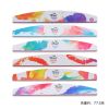 1Box Christmas Nail File Colorful Double-Side Sanding Strip 100/180 Nail File Set Nail Polishing