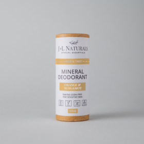 Mineral Deodorant (Scent: Orange & Bergamot)