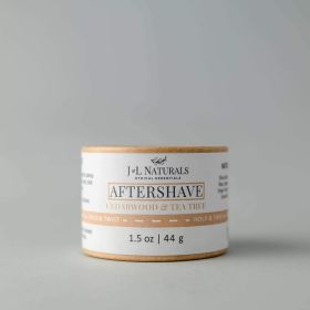 Aftershave Rub (Duo) (Scent 1: Cedarwood & Tea Tree, Scent 2: Lemongrass & Clove)