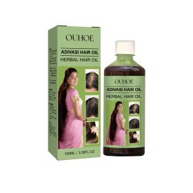 Herbal Dense Hair Oil Solid Anti-drop Strong Scalp Repair Soft And Smooth (Option: 100 Ml)