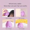 Silicone Massage Cone Solid Adsorption Ball Psoas Thoracic Spine Back Scapula Foot Yoga Muscle Releas Deep Tissue Massage Ball For Pain Relief - Multi