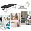 Portable Massage Table Adjustable Facial Salon Spa Bed