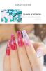 1Box 12 Girds 5 Colors various styles of Nail Art Sequins Different Size Mixed Nail Art Decorations Nails Accessories