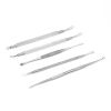 5 Pcs Blackhead Remover Kit Pimple Comedone Extractor Tool Set Stainless Steel