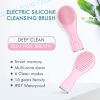 Rejuvenate Your Skin with a Portable USB Electric Silicone Face Cleaning Brush Spa!