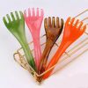 High-quality Natural Resin Facial Massage Comb Five-claw Head Massager Scraping Board Dial Meridian Skin Care