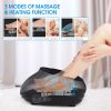 Foot Massager Machine with Heat and Massage Gifts for Men and Women Shiatsu Deep Kneading Electric Feet Massager for Home and Office Use