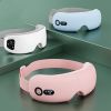 Smart Eye Mask For Dry Eyes With Warm Compress; Pink Eyes Massager With Heating Pad For Tired Eyes Relief