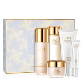 Mylinsha Glass Color Light Luxury Five-piece Set For Skin Rejuvenation Due To Retinol (Option: 5 Kit)